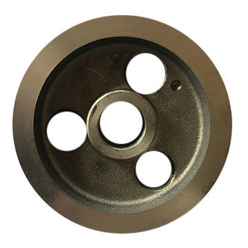 Low Vibration V Belt Pulley Wheels Flat Belt Drive Cast Iron Pulley Wheel For Power Transmission