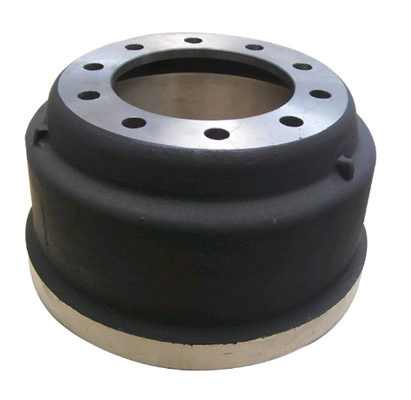 HT250 Grey Cast Iron / Resin Sand Casting Brake Drum for Heavy Duty Truck Trailer