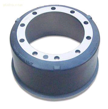 HT250 Grey Cast Iron / Resin Sand Casting Brake Drum for Heavy Duty Truck Trailer