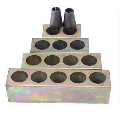 Flat Prestressed Multi Strand Anchorage Block Anchor Head Wedge 1860Mpa