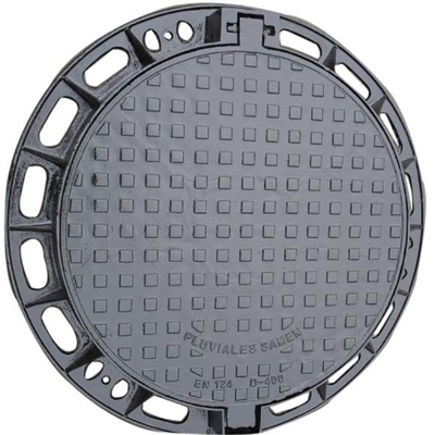 Lockable Ductile Iron Manhole Cover Sewer Main Hole Cover For Road Drainage