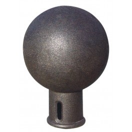 Heavy Duty Cast Iron Spherical Bollards For Architectural Street Furnishings