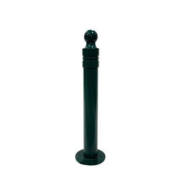 Safety Street Decorative Removable Bollards Sanding Zinc Spraying Powder Coating