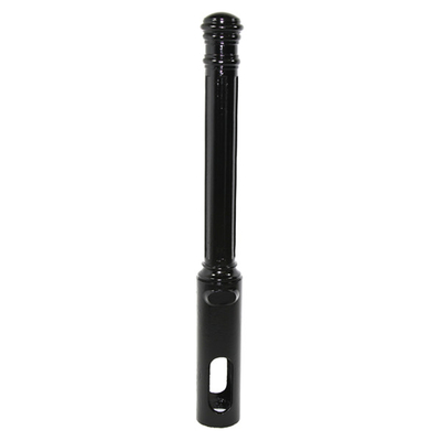 Street Furniture Fixed Cast iron Cannon Bollards Sand Blasting Powder Coating