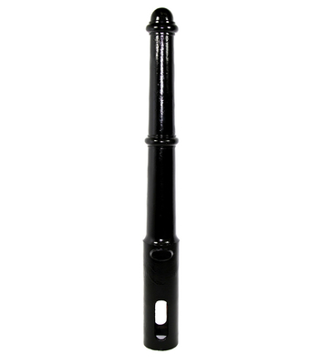 Street Furniture Fixed Cast iron Cannon Bollards Sand Blasting Powder Coating