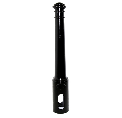 Street Furniture Fixed Cast iron Cannon Bollards Sand Blasting Powder Coating