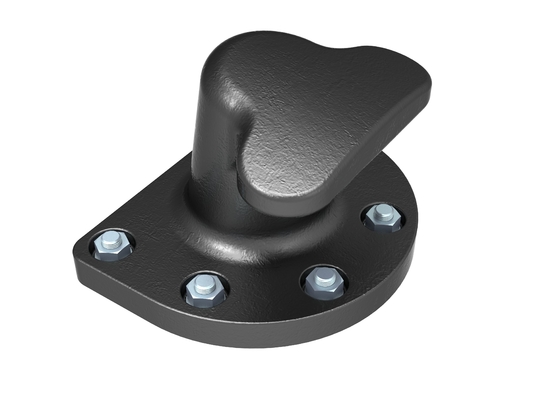 Marine Dock Mooring Cast Iron T Head Bitt Bollard Gray Cast For Ship Boat