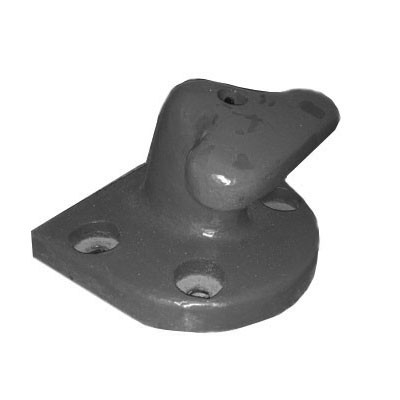 Marine Dock Mooring Cast Iron T Head Bitt Bollard Gray Cast For Ship Boat