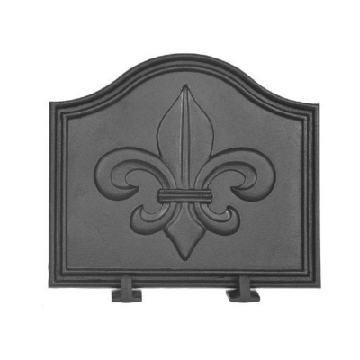 Home Depot Cast Iron Fireplace Accessories Matt Black Fireback With Feet