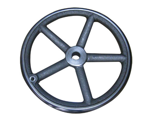 Valve Handwheel Casting Ductile Cast Iron Five Spoke Control Round Hole Handwheel