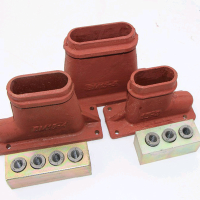 Cast Iron Anchor Plate / Anchor Block For Post Tension Arc Slab Anchorage