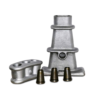 Prestressed Post Tensioning Concrete Cast Iron Flat Arc Anchorage CE Approval
