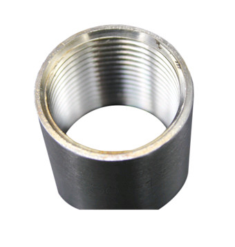 NPT BSPT Stainless Steel Precision Casting Female Thread Socket Coupling Full Length