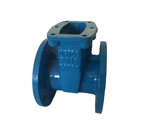 Pn16 Cast Iron Casting / Sand Casting Gate Valve Body For Fire Protection