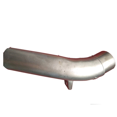 Heat Treatment 304 Stainless Steel Casting Motorcycle Exhaust System Elbow Pipe