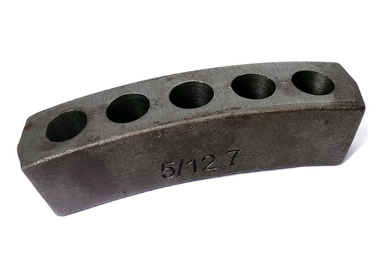 Cast Iron Curved Post Tension Anchor Wedge Plate Prestressed Customized Color