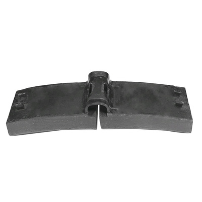 Plain Oiled Grey Cast Iron Casting Railway Locomotive Brake Block