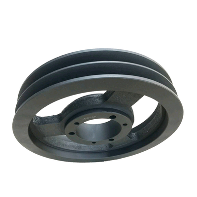 Transmission Ductile Cast Iron V Belt Pulley Shoot Blasting Surface