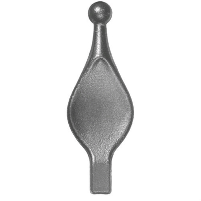 Main Gate Accessory Wrought Iron Spear Points / Wrought Iron Fence Spear Points