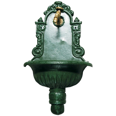 Antique Garden Ornamental Iron Parts Cast Iron Water Fountain For Landscaping Field